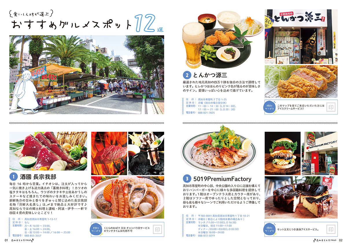 高知市まち歩きMAP