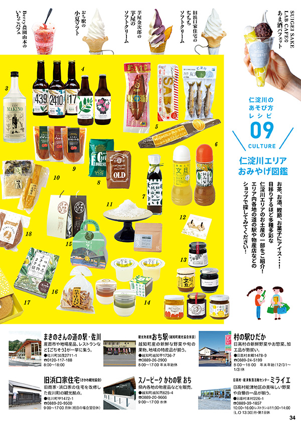 仁淀川スイーツ